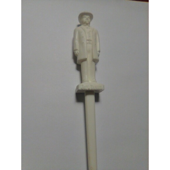JACK DANIELS Commemorative 1850-1911 Swizzle Stick Stirrer Jack Daniels Statue - Picture 7 of 7